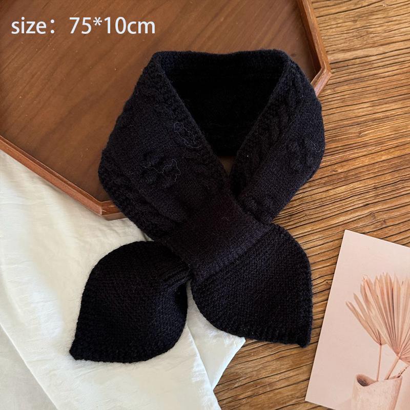 New Autumn And Winter Children S Scarf Cute Baby Warm Knitted Scarf Fashionable Boys And Girls Cross Scarf Neck Cover one size чёрный
New Autumn And Winter Children S Scarf Cute Baby Warm Knitted Scarf Fashionable Boys And Girls Cross Scarf Neck Cover one size чёрный