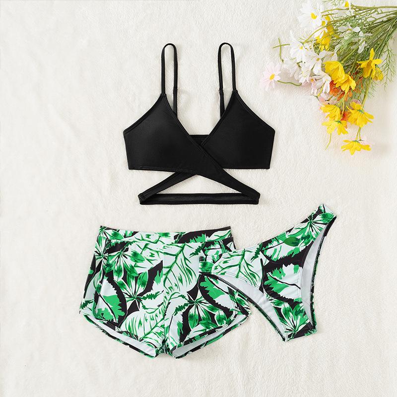 TS JYL-SW029 Leopard Lace-Up Three-Piece Bikini, Sexy Three-Point Swimwear For Beach XS beau синього кольору
TS JYL-SW029 Leopard Lace-Up Three-Piece Bikini, Sexy Three-Point Swimwear For Beach XS beau синього кольору