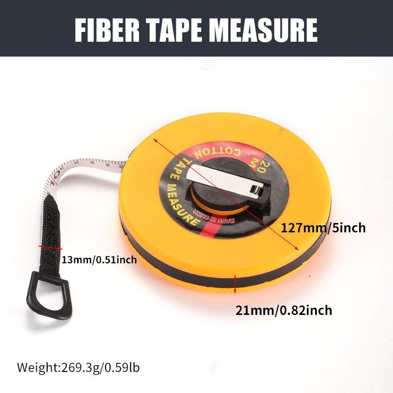 Measure Tools /20/30/50/100 Meters Measuring Ruler Measuring Tape Long Fiberglass Tape Measure
Measure Tools /20/30/50/100 Meters Measuring Ruler Measuring Tape Long Fiberglass Tape Measure