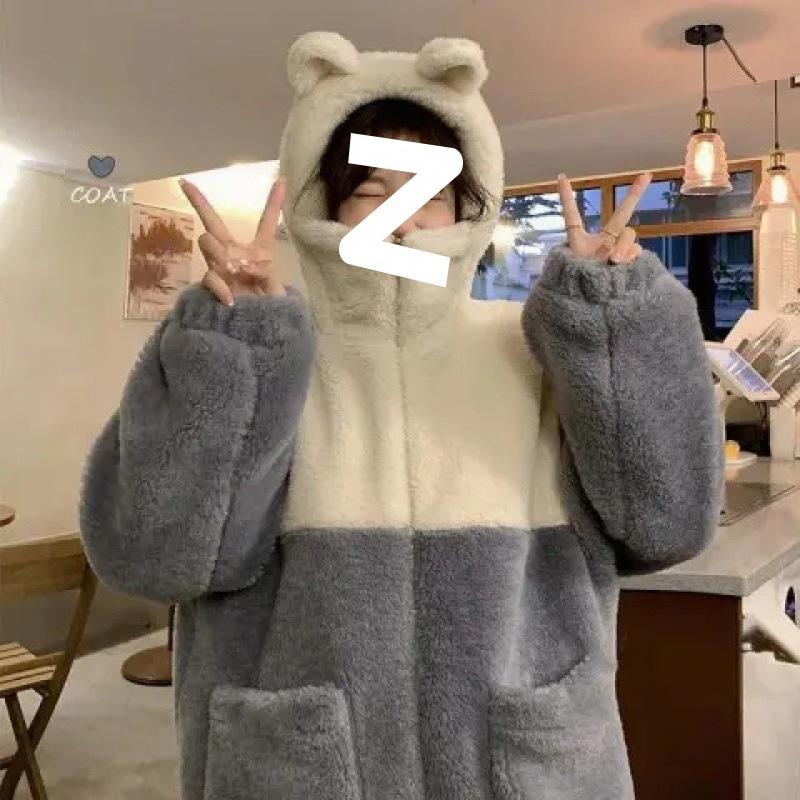 Женская плюшевая куртка из овечьей шерсти, новая зимняя студенческая утолщенная куртка с капюшоном XXXL
Женская плюшевая куртка из овечьей шерсти, новая зимняя студенческая утолщенная куртка с капюшоном XXXL