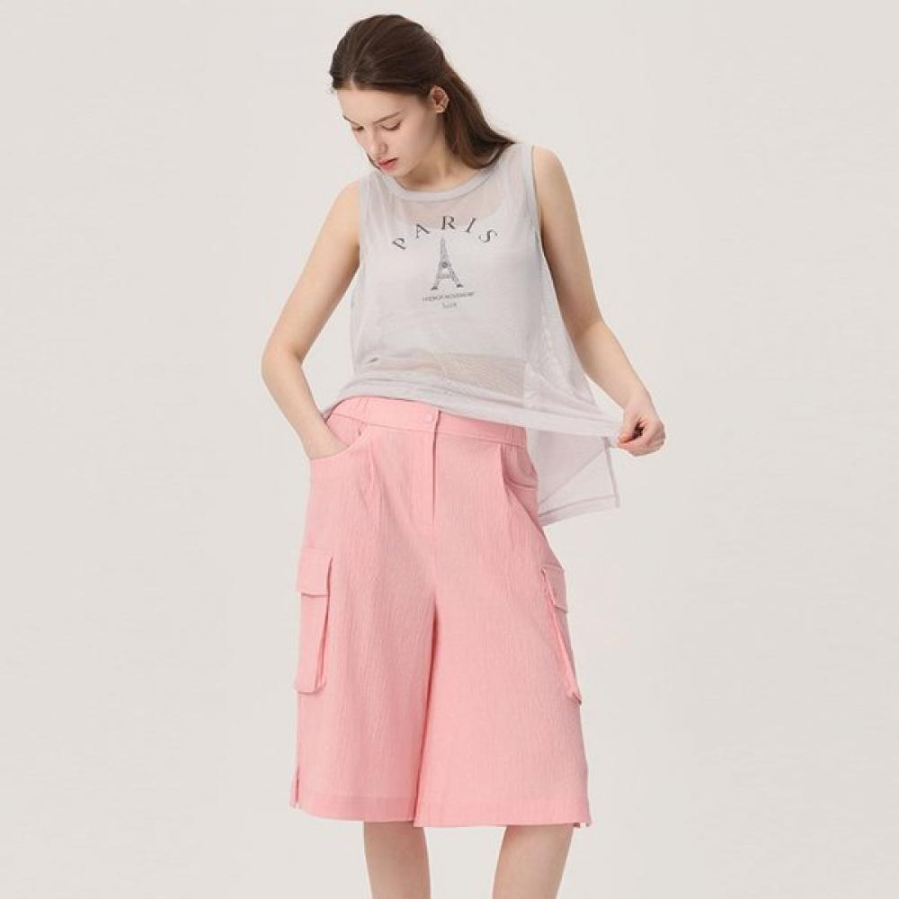 Huit Summer Cargo Bermuda Pants Wrinkle Texture Htwst5j04t BK/S
Huit Summer Cargo Bermuda Pants Wrinkle Texture Htwst5j04t BK/S