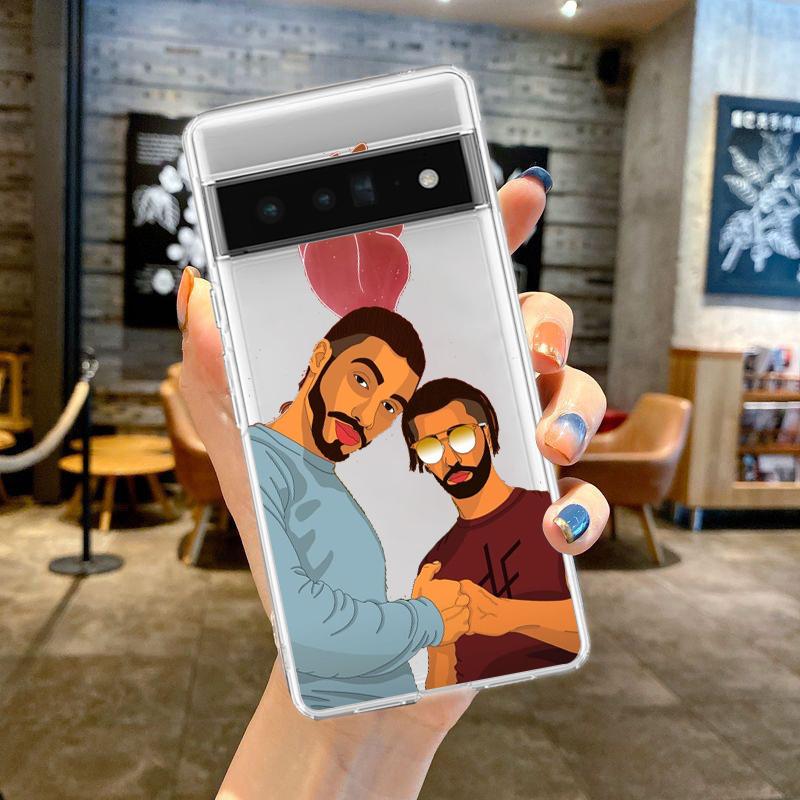 JuL Rapper Phone Case For Google Pixel 9 Pro XL 8 7 6 Pro 8A 7A 6A 5 4 5A 4A 3A XL 5G Silicone Shockproof Soft Clear Cover Pixel 8A
JuL Rapper Phone Case For Google Pixel 9 Pro XL 8 7 6 Pro 8A 7A 6A 5 4 5A 4A 3A XL 5G Silicone Shockproof Soft Clear Cover Pixel 8A