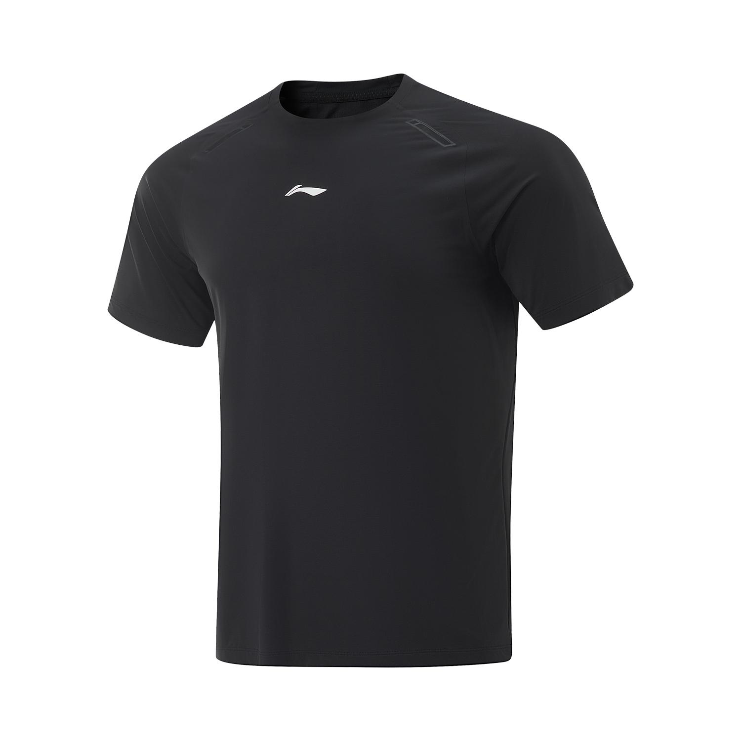 Li-Ning Plain Minimalist Sports Casual Round Neck Pullover Short Sleeve T-Shirt Men Tops Black ATSV071-1 M
Li-Ning Plain Minimalist Sports Casual Round Neck Pullover Short Sleeve T-Shirt Men Tops Black ATSV071-1 M