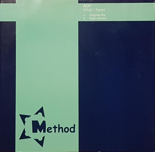 12inch Record ADF - What I Need METHOD021 Method Records 2004 UK Dance & Electronica Used
12inch Record ADF - What I Need METHOD021 Method Records 2004 UK Dance & Electronica Used