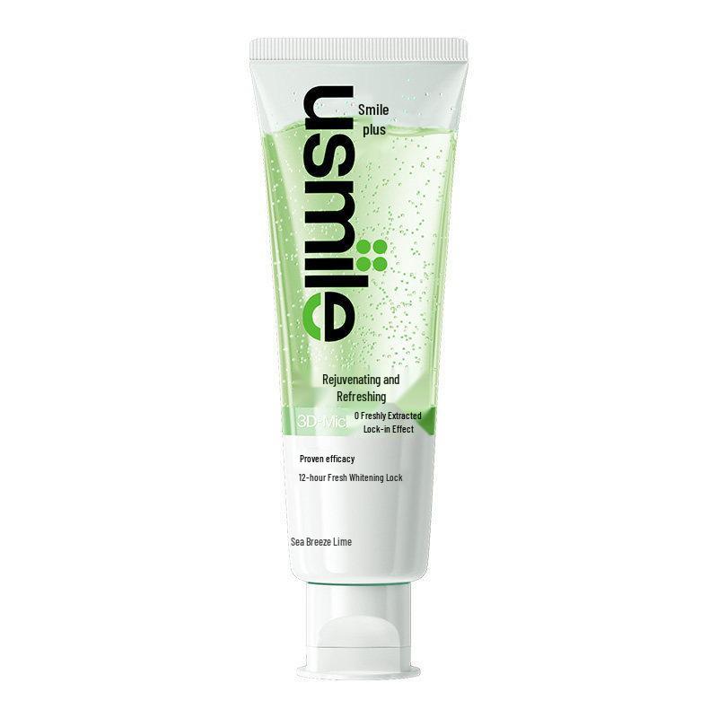 uSmile Smile Plus Fresh Breath Toothpaste - Fluoride, Stain Removal, and Whitening. Official Genuine Product.
uSmile Smile Plus Fresh Breath Toothpaste - Fluoride, Stain Removal, and Whitening. Official Genuine Product.