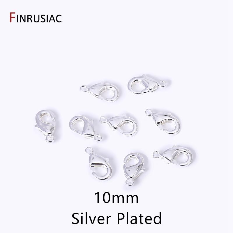 Handmade DIY Jewelry Necklace Supplies 14k/18k Gold Plated Brass 10/12mm Lobster Clasps For Jewelry Making Accessories Wholesale 10 pieces
Handmade DIY Jewelry Necklace Supplies 14k/18k Gold Plated Brass 10/12mm Lobster Clasps For Jewelry Making Accessories Wholesale 10 pieces