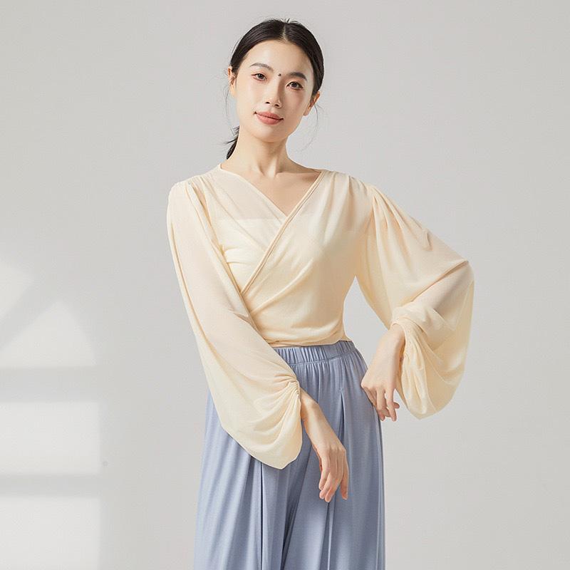 Classical Dance Tops Women Practice Clothes Dance Shirts Performance Clothes Chinese Dance Tops Dance Performance Costume XL бежевий
Classical Dance Tops Women Practice Clothes Dance Shirts Performance Clothes Chinese Dance Tops Dance Performance Costume XL бежевий