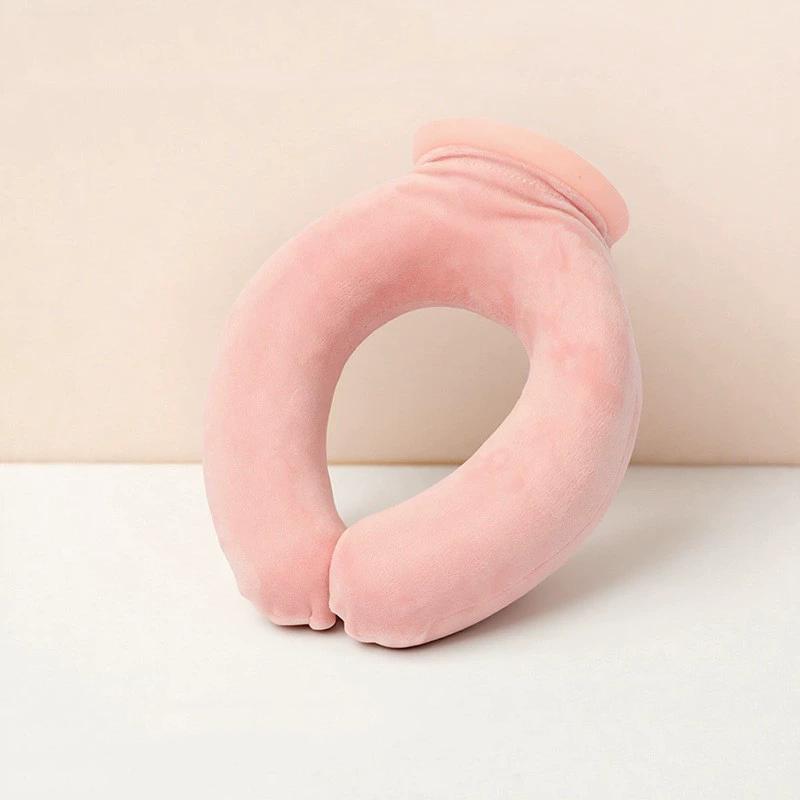 WTEMPO Autumn Winter Warm Plush U-shaped Hot Water Bags Used for Neck Wraps with Water Filling To Protect Neck Shoulders Warm The Cervical Vertebrae 2pcs рожевий
WTEMPO Autumn Winter Warm Plush U-shaped Hot Water Bags Used for Neck Wraps with Water Filling To Protect Neck Shoulders Warm The Cervical Vertebrae 2pcs рожевий
