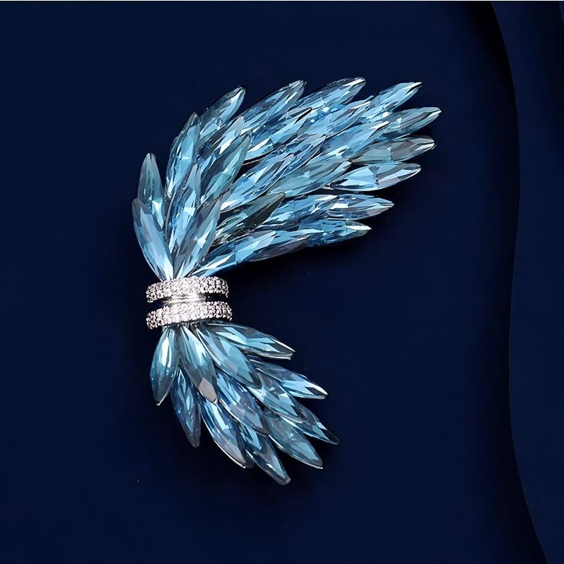 Grand Wing Brooch, Exquisite and Elegant Crystal Brooch, Light Luxury Design Sense Brooch
Grand Wing Brooch, Exquisite and Elegant Crystal Brooch, Light Luxury Design Sense Brooch