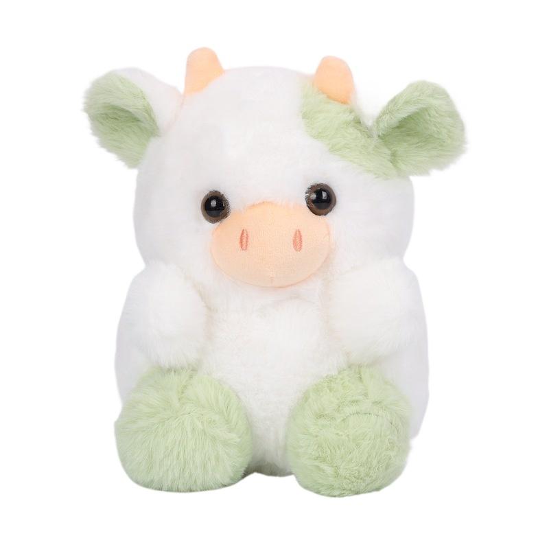 Плюшева дитяча іграшка Kawaii Strawberry Cow, м яка лялька, різнокольорова подушка, святковий подарунок, 20 см 20CM зелений
Плюшева дитяча іграшка Kawaii Strawberry Cow, м яка лялька, різнокольорова подушка, святковий подарунок, 20 см 20CM зелений