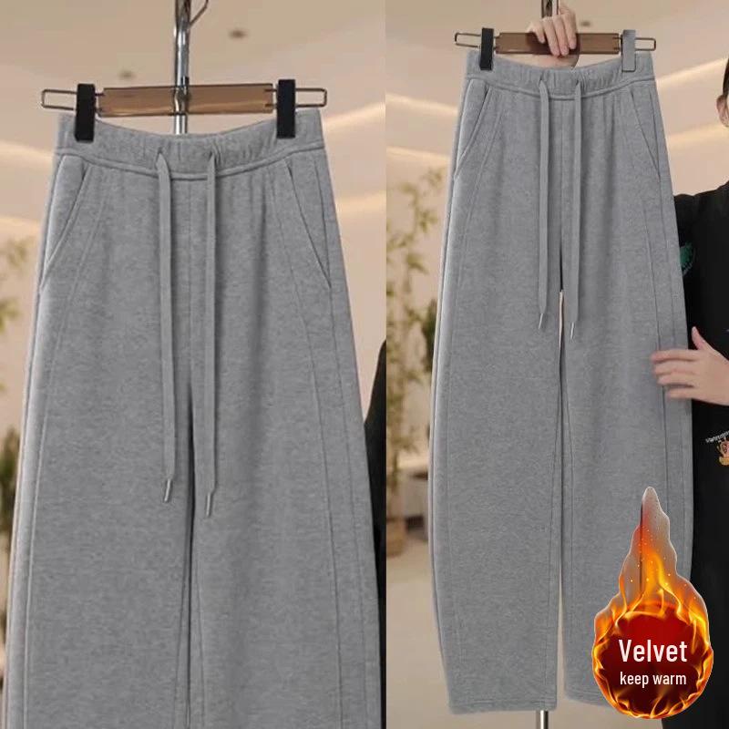 Women s Petite Plus Velvet Woolen Gabardine Curved-Leg High Waist Winter Sweatpants XL (29)
Women s Petite Plus Velvet Woolen Gabardine Curved-Leg High Waist Winter Sweatpants XL (29)
