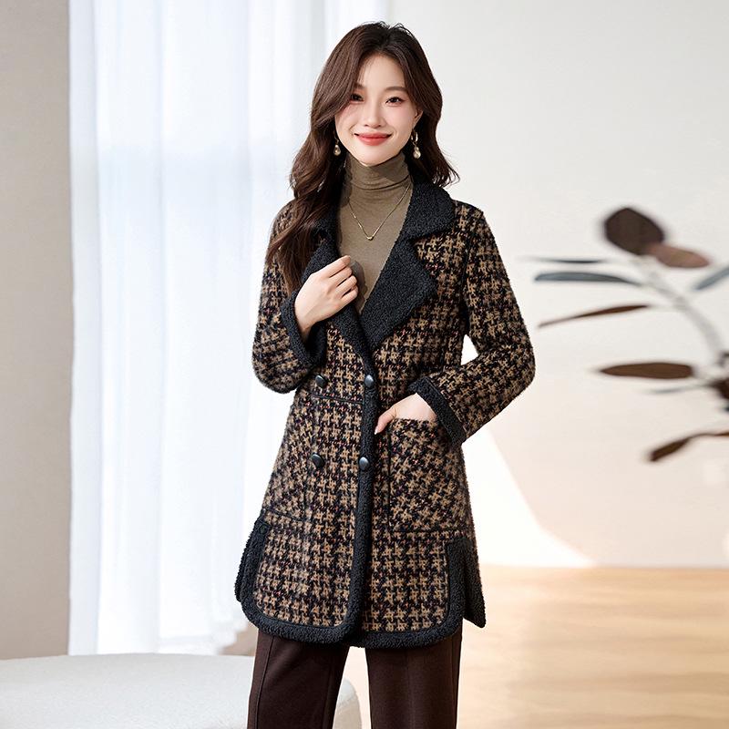 Women s Wool Coat: Autumn/Winter Korean Slim Fit, Lapel, Cotton-Padded, Warm Fashion Outerwear XXL (130-140 jin) кофейный
Women s Wool Coat: Autumn/Winter Korean Slim Fit, Lapel, Cotton-Padded, Warm Fashion Outerwear XXL (130-140 jin) кофейный