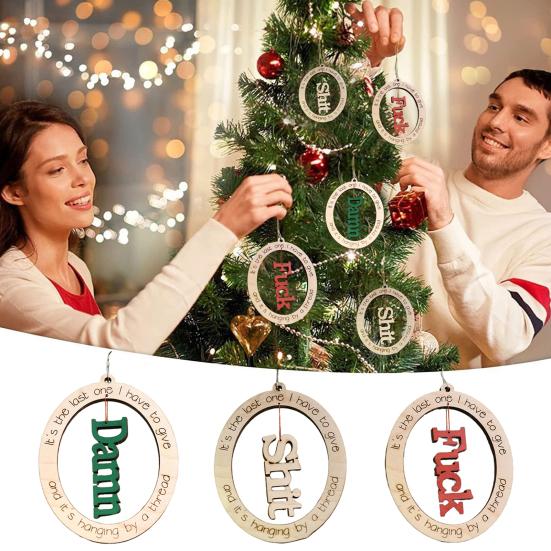 Humorous Hanging Decoration Handmade Heavy Duty Wooden Indoor Outdoor Christmas Tree Hanging Humor
Humorous Hanging Decoration Handmade Heavy Duty Wooden Indoor Outdoor Christmas Tree Hanging Humor