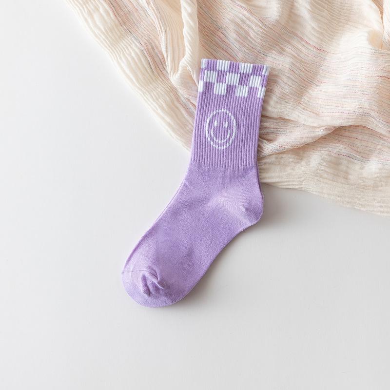 Trendy Purple Heart Flower Mid-Calf Socks - Cute Preppy Korean Style for Women One Size
Trendy Purple Heart Flower Mid-Calf Socks - Cute Preppy Korean Style for Women One Size