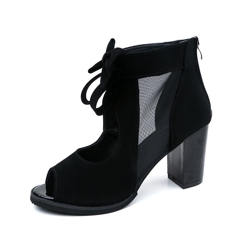 Fish mouth thick heel sandals women s shoes bow high heels spring and summer new mesh women s shoes shoes 35 чёрный
Fish mouth thick heel sandals women s shoes bow high heels spring and summer new mesh women s shoes shoes 35 чёрный