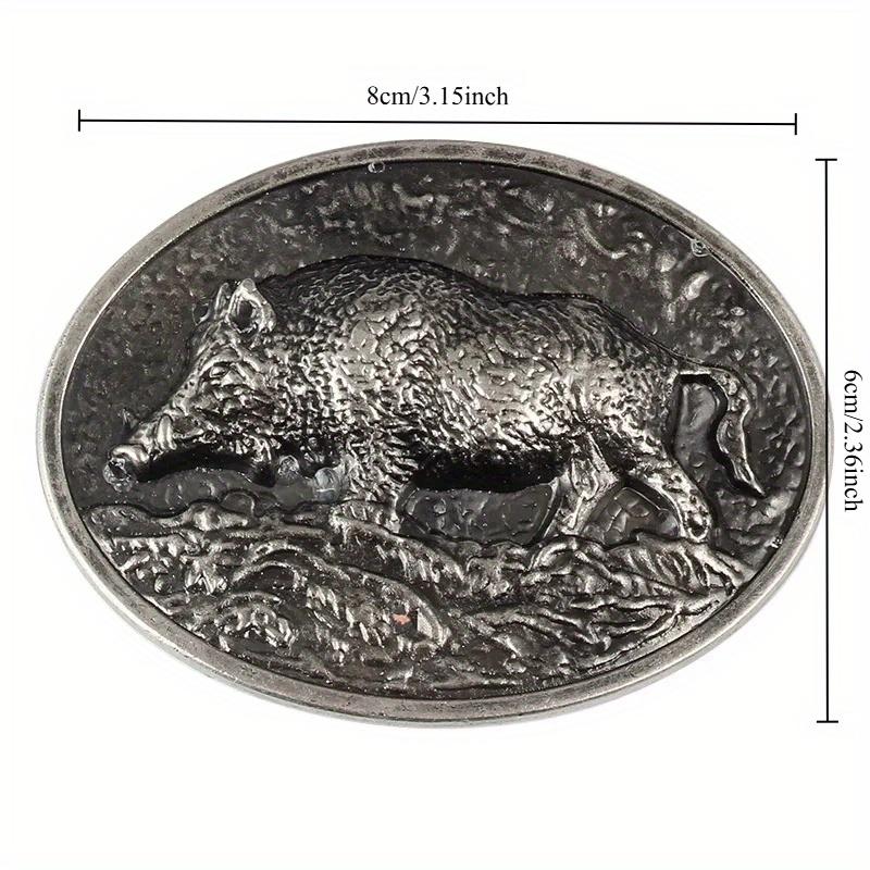 Модная металлическая пряжка для ремня с гравировкой дикого кабана, супер крутой мужской логотип, аксессуары для джинсов со свиньей, подходит для ремня 3,8 см-4 см, подарок для лучшего мужчины B
Модная металлическая пряжка для ремня с гравировкой дикого кабана, супер крутой мужской логотип, аксессуары для джинсов со свиньей, подходит для ремня 3,8 см-4 см, подарок для лучшего мужчины B