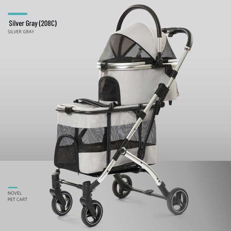 Двухслойная коляска для питомцев: Просторный дизайн для нескольких кошек и собак, съемная переноска Double-Layer Pet Bus (Upper 9kg + Lower 15kg)
Двухслойная коляска для питомцев: Просторный дизайн для нескольких кошек и собак, съемная переноска Double-Layer Pet Bus (Upper 9kg + Lower 15kg)