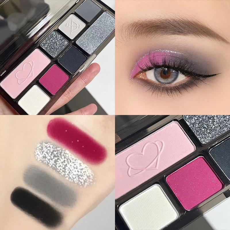 Hey Heartbeat Nude Rose Eyeshadow Palette: Sweetheart Black, Spicy Girl, Matte & Smoky Contours in Cement Grey
Hey Heartbeat Nude Rose Eyeshadow Palette: Sweetheart Black, Spicy Girl, Matte & Smoky Contours in Cement Grey