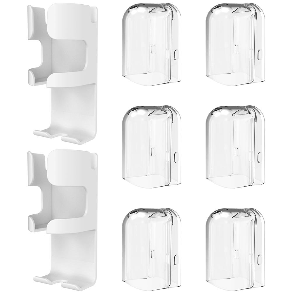 Brush Heads Dustproof Covers & Electric Toothbrush Holder Compatible with Philips Sonicare Electric Toothbrushes, for 1100, 4100
Brush Heads Dustproof Covers & Electric Toothbrush Holder Compatible with Philips Sonicare Electric Toothbrushes, for 1100, 4100