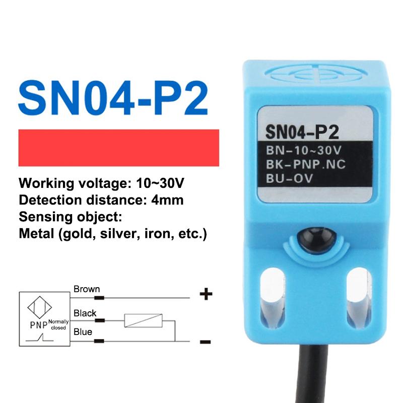 NPN PNP SN04-N SN04-P SN04-N2 SN04-P2 Metal Detection Sensor Proximity Switch Used For Metal Detection Square Induction Switch
NPN PNP SN04-N SN04-P SN04-N2 SN04-P2 Metal Detection Sensor Proximity Switch Used For Metal Detection Square Induction Switch