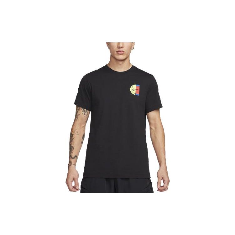 Nike Court Cartoon Pattern Letter Print Round Neck Sports Short Sleeve T-Shirt Men Tops Black FN0788-010 XL
Nike Court Cartoon Pattern Letter Print Round Neck Sports Short Sleeve T-Shirt Men Tops Black FN0788-010 XL