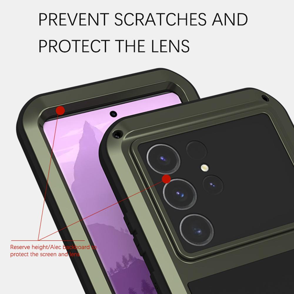 LOVE MEI For Samsung Galaxy S24 Ultra Case Metal+Silicone Phone Cover Red 
LOVE MEI For Samsung Galaxy S24 Ultra Case Metal+Silicone Phone Cover Red