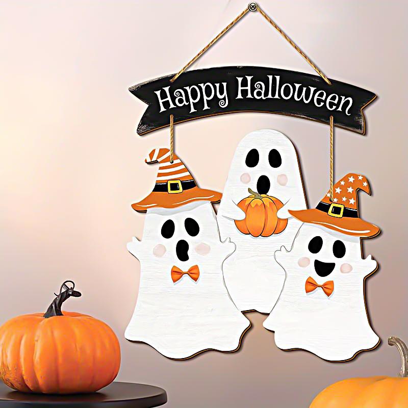 Halloween Bowknot Cute Pendants Ornaments Crafts For Front Door Wall Hanging Creative Wood Decorative Party Decoration
Halloween Bowknot Cute Pendants Ornaments Crafts For Front Door Wall Hanging Creative Wood Decorative Party Decoration