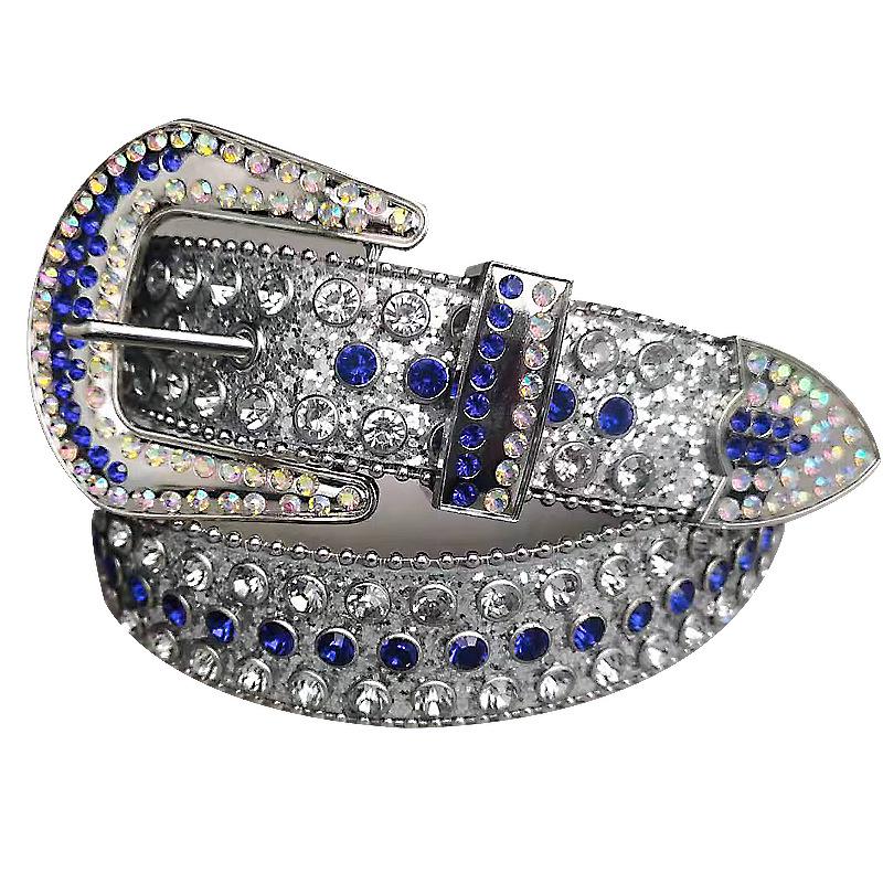 Женский ремень, инкрустированный стразами: Универсальный пояс в европейском и американском стиле для джинсов 100cm
Женский ремень, инкрустированный стразами: Универсальный пояс в европейском и американском стиле для джинсов 100cm