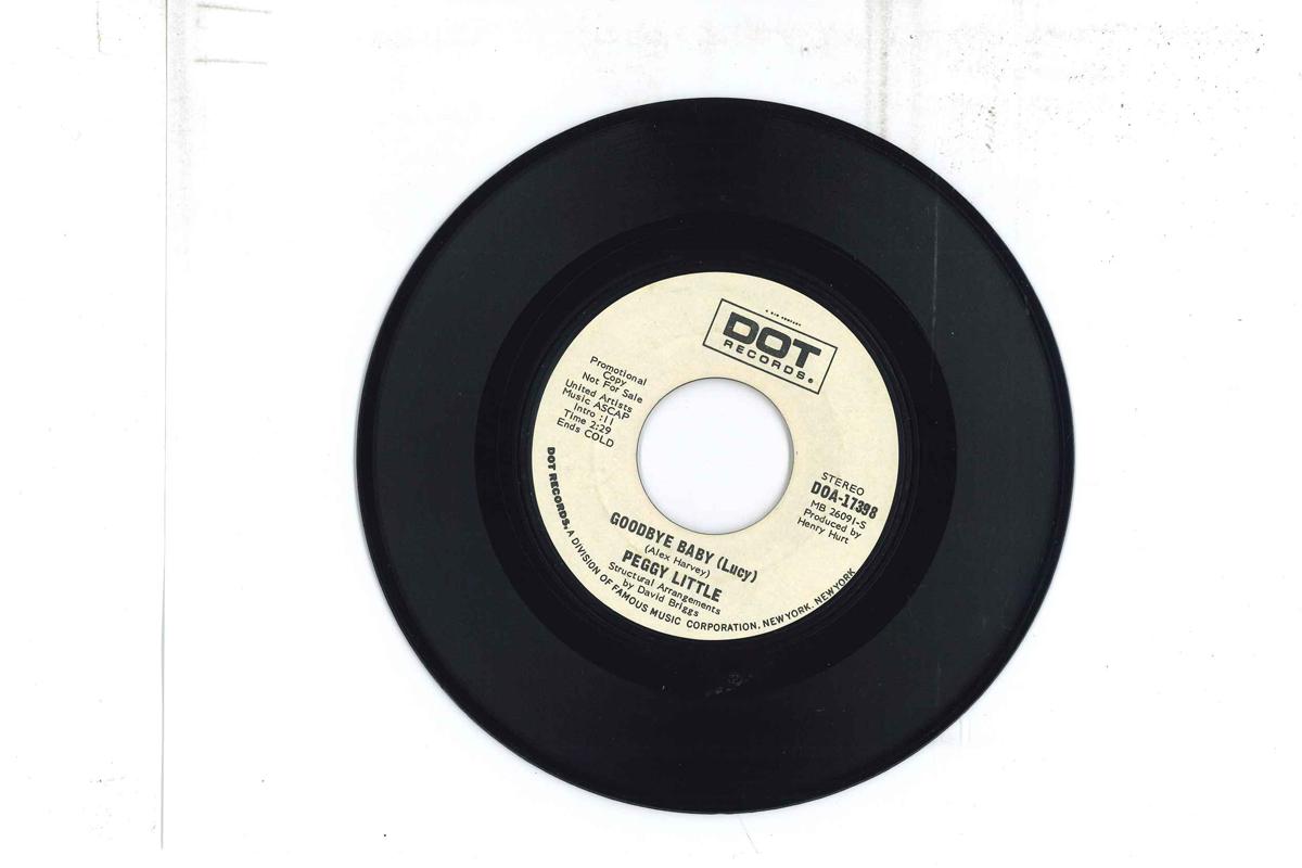 7inch Record PEGGY LITTLE - Little Henry Hurt / Goodbye Baby (L DOA17398PROMO DOT US Pop Used
7inch Record PEGGY LITTLE - Little Henry Hurt / Goodbye Baby (L DOA17398PROMO DOT US Pop Used