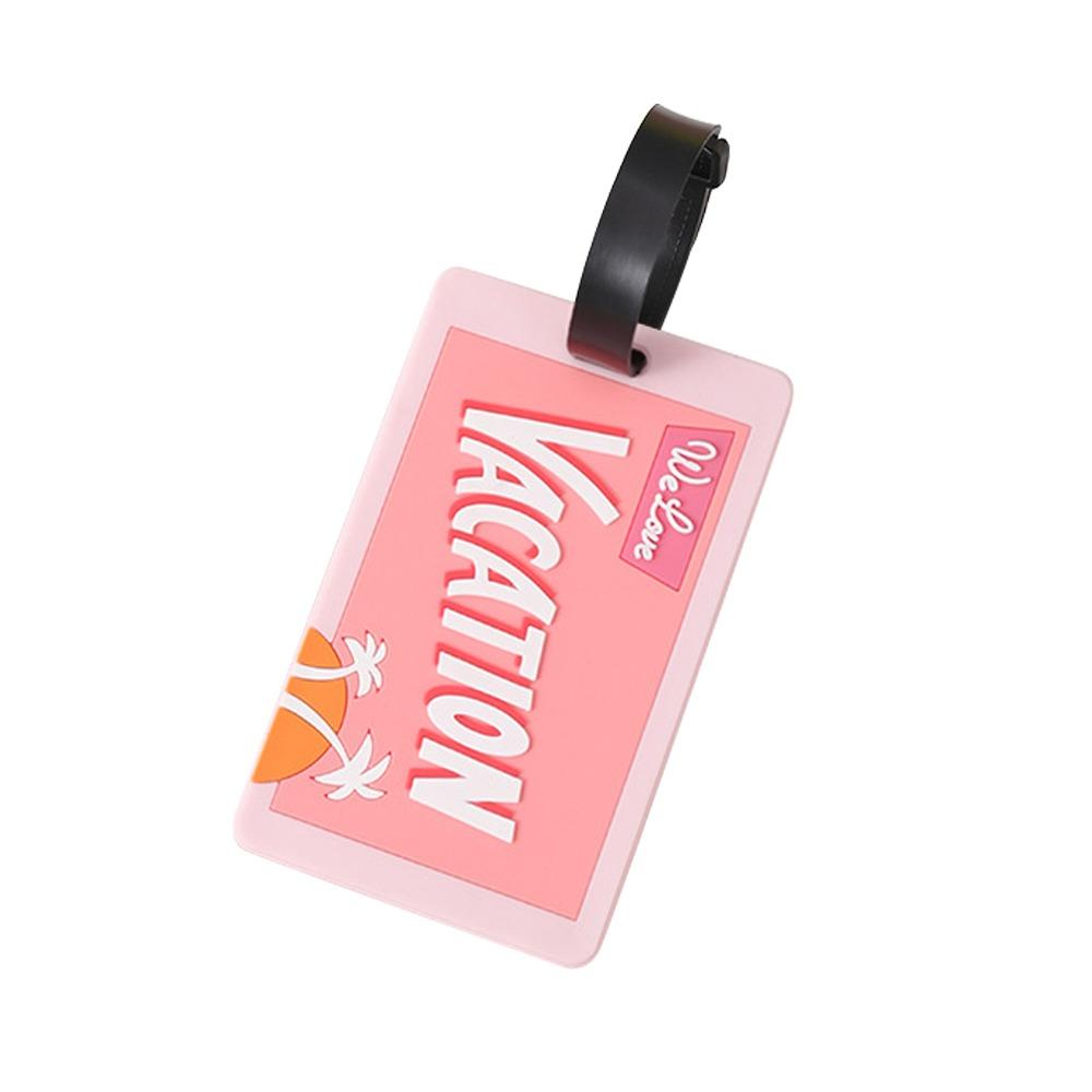 Cute Silicone Luggage Tag Waterproof Durable Bag Tag Lightweight Letter Style Name Address Label
Cute Silicone Luggage Tag Waterproof Durable Bag Tag Lightweight Letter Style Name Address Label