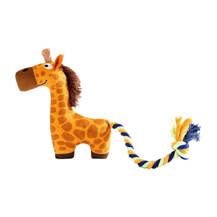 Realistic Animal Plush Dog Toy Squeaky Chew Toy for Puppies Interactively Pet with Bites Resistant Molar Teeth Cleaning
Realistic Animal Plush Dog Toy Squeaky Chew Toy for Puppies Interactively Pet with Bites Resistant Molar Teeth Cleaning