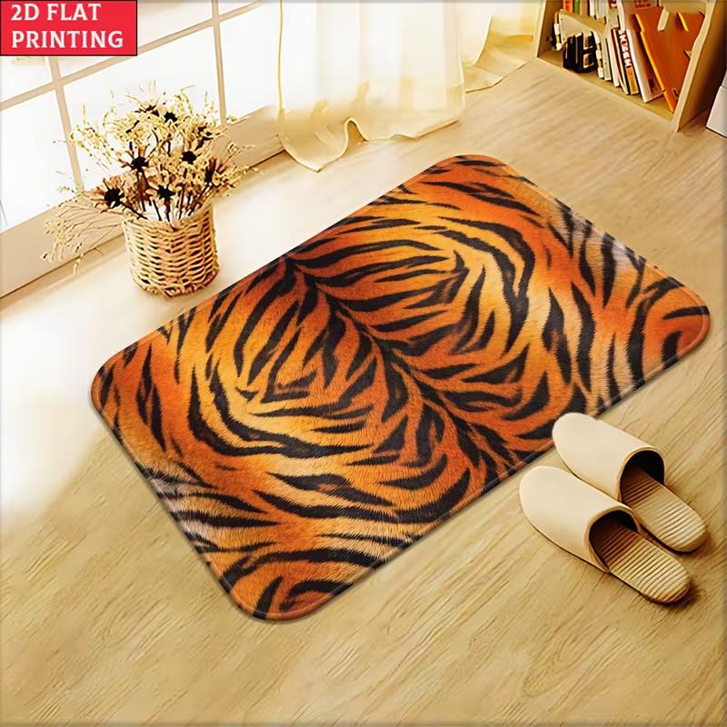 Animal Print Door Mat Leopard Zebra Pattern Home Decor Rug Modern Geometric Leopard Print Soft Non-Slip Welcome Carpet 40x60cm
Animal Print Door Mat Leopard Zebra Pattern Home Decor Rug Modern Geometric Leopard Print Soft Non-Slip Welcome Carpet 40x60cm