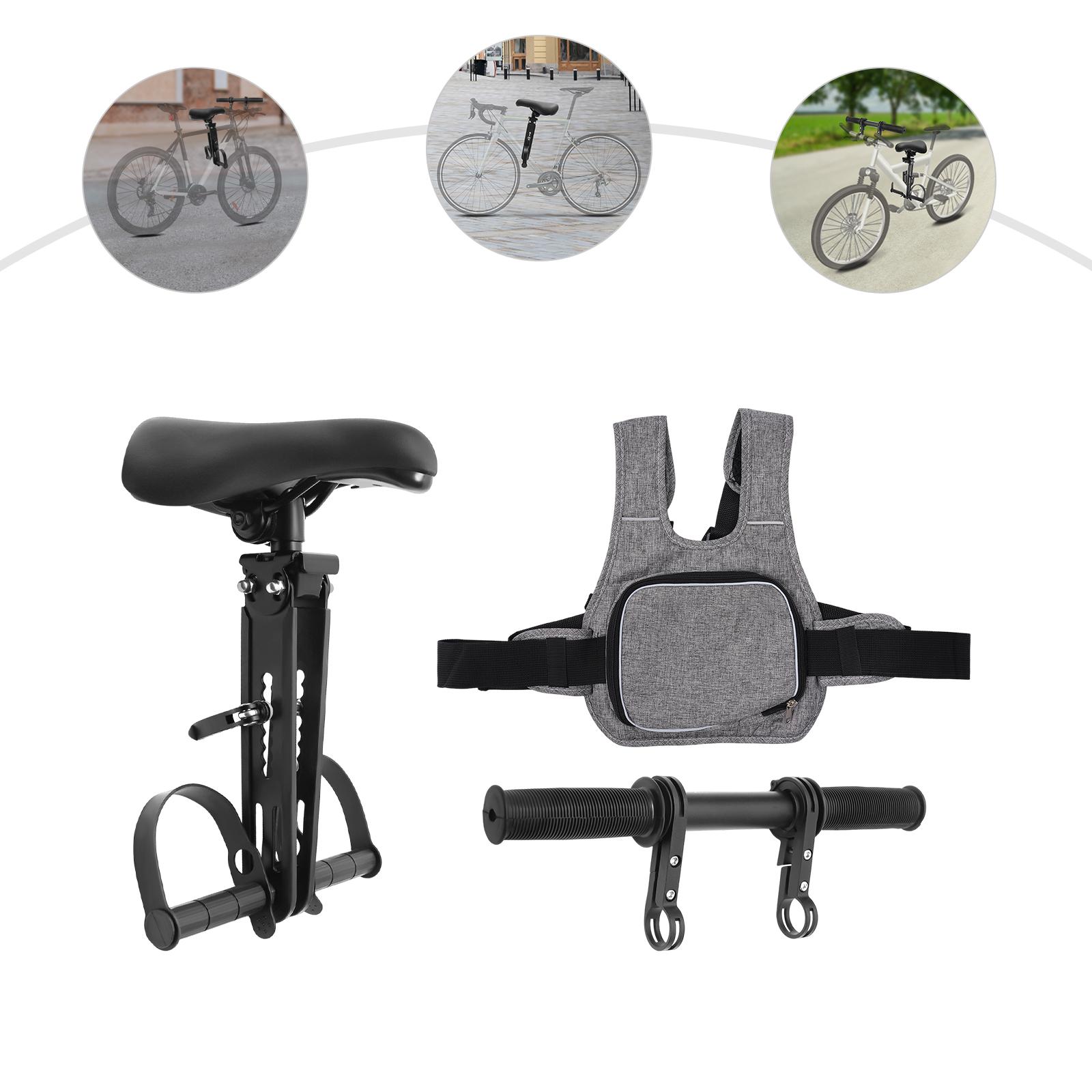 23x34cm Kids Bike Seat Front Mounted Bicycle Seats Adjustable Design Suitable for Most Adult Mountain Bikes чорний
23x34cm Kids Bike Seat Front Mounted Bicycle Seats Adjustable Design Suitable for Most Adult Mountain Bikes чорний