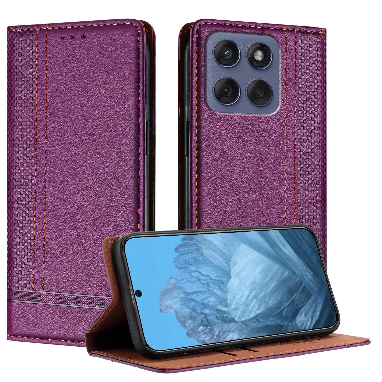 For Motorola Edge 60 Fusion 5G Case L-Shaped Grid Pattern Leather Stand Phone Cover with Card Slots Purple
For Motorola Edge 60 Fusion 5G Case L-Shaped Grid Pattern Leather Stand Phone Cover with Card Slots Purple