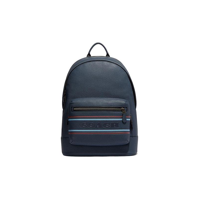COACH Westway 32 zipper closure chambray cow leather patchwork backpack backpack large size men s dark blue синій
COACH Westway 32 zipper closure chambray cow leather patchwork backpack backpack large size men s dark blue синій