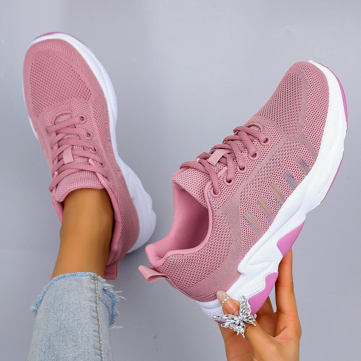Женские летние дышащие сетчатые туфли на плоской подошве, женская обувь, повседневные кроссовки, распродажа, бесплатная доставка 37 розовый
Женские летние дышащие сетчатые туфли на плоской подошве, женская обувь, повседневные кроссовки, распродажа, бесплатная доставка 37 розовый