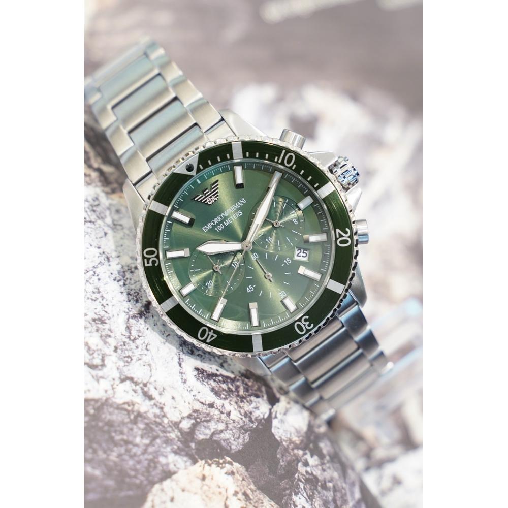 Armani Emporio Armani AR11500 Хронограф Мужские металлические часы Мужские модные часы
Armani Emporio Armani AR11500 Хронограф Мужские металлические часы Мужские модные часы