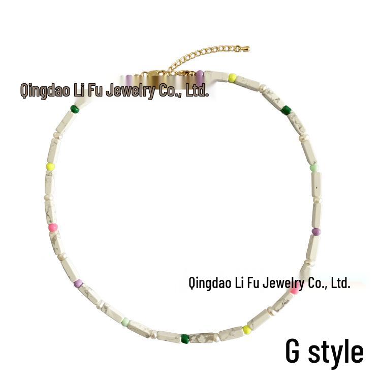 Яркое ожерелье из барочного жемчуга с позолоченной медью
Яркое ожерелье из барочного жемчуга с позолоченной медью