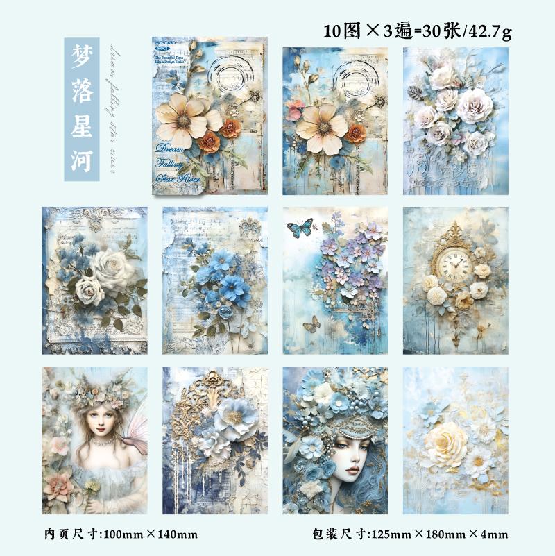 30 Sheets Vintage Flowers Girl Material paper Diy Diary Decoration Plant Flower INS Sticker Album Scrapbooking Kawaii Stationery
30 Sheets Vintage Flowers Girl Material paper Diy Diary Decoration Plant Flower INS Sticker Album Scrapbooking Kawaii Stationery