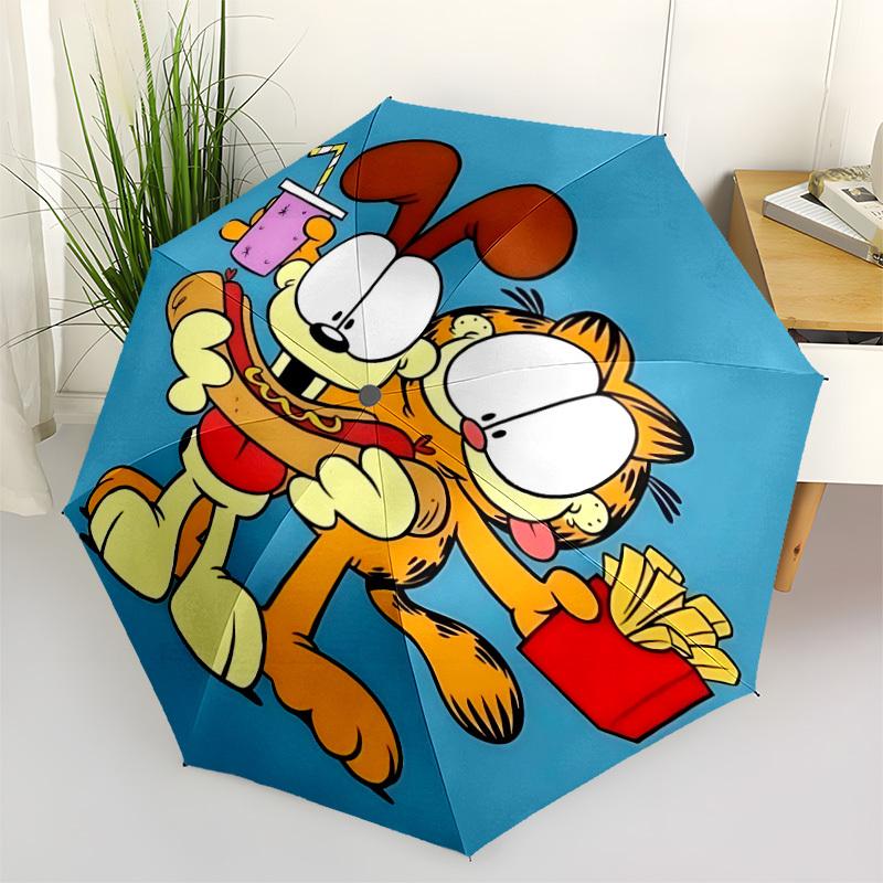 1pc Garfield Automatic Open/Close Umbrella - Compact Travel Umbrella with 8-Rib Durable Frame yy251023082
1pc Garfield Automatic Open/Close Umbrella - Compact Travel Umbrella with 8-Rib Durable Frame yy251023082