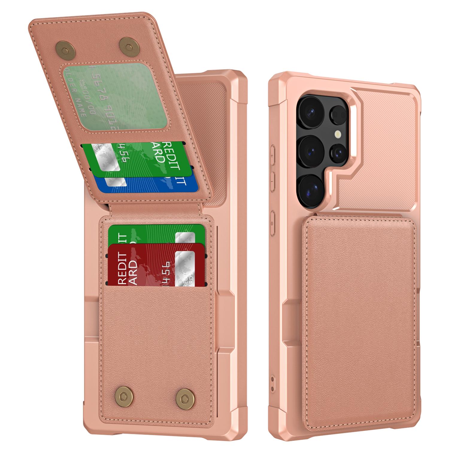 ZM11 For Samsung Galaxy S23 Ultra Case Leather+TPU Phone Cover (Max 4 Cards) Rose Gold
ZM11 For Samsung Galaxy S23 Ultra Case Leather+TPU Phone Cover (Max 4 Cards) Rose Gold