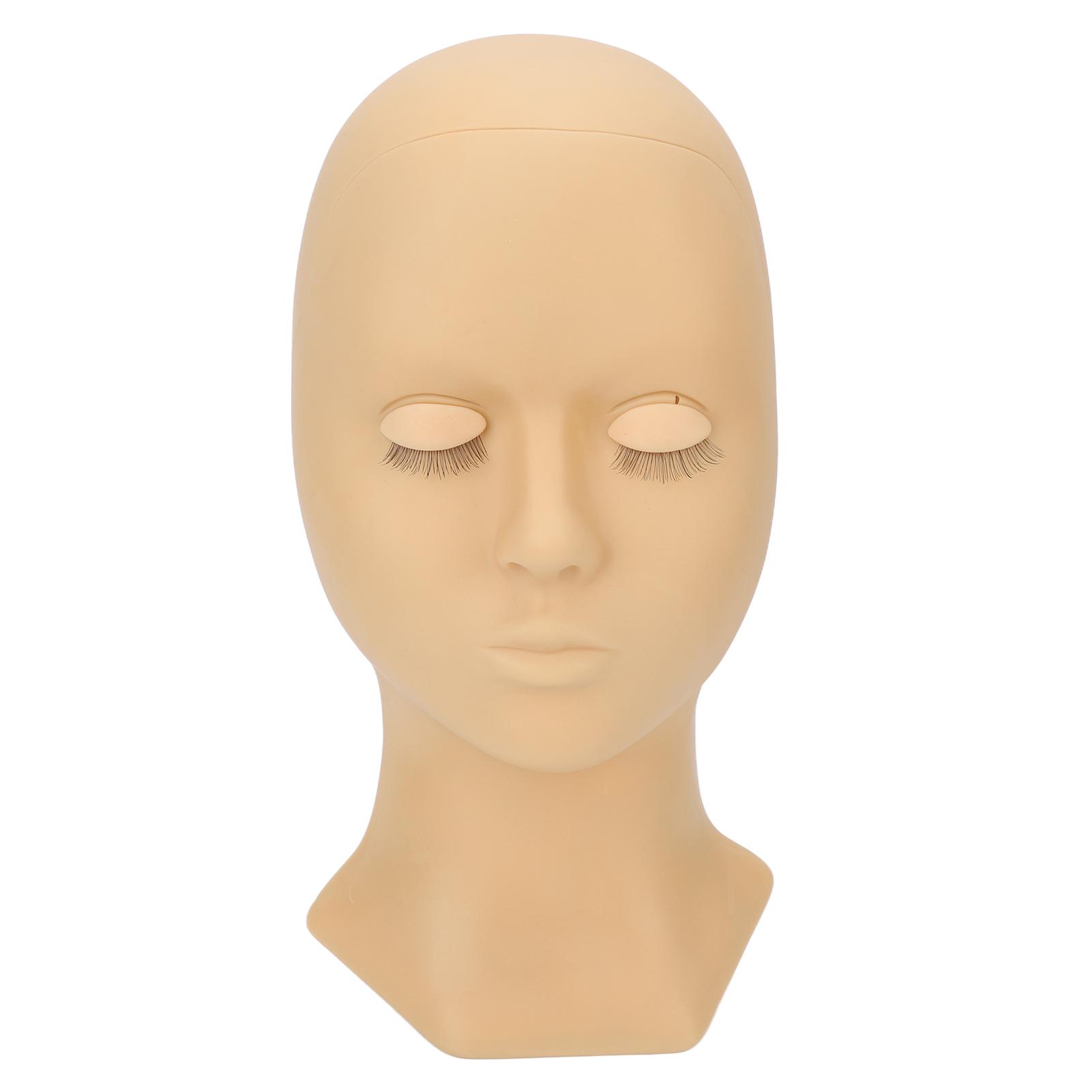 Eyelash Mannequin Head Detachable Eyelash Extension Makeup Practice Elastic Soft Silicone Head Mold
Eyelash Mannequin Head Detachable Eyelash Extension Makeup Practice Elastic Soft Silicone Head Mold