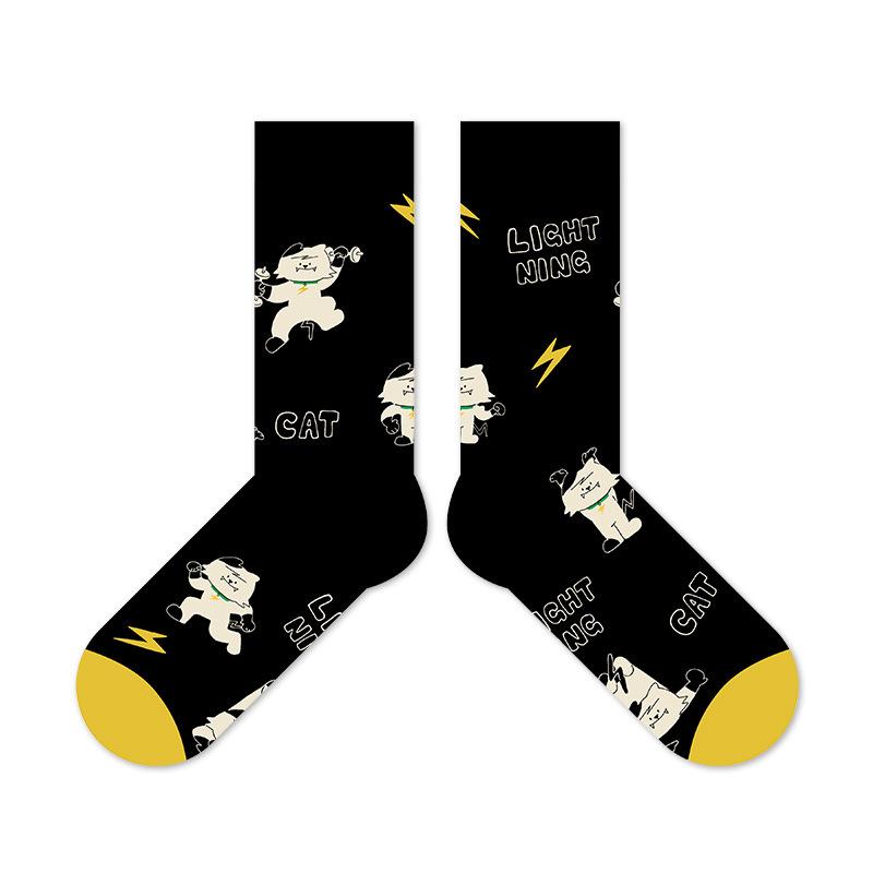 Women s Socks - Spring and Summer Short Socks, Cute Cartoon Casual Trendy Socks, Printed with Patterns, Anti-slip Mid-calf Length Socks 1 pair чёрный
Women s Socks - Spring and Summer Short Socks, Cute Cartoon Casual Trendy Socks, Printed with Patterns, Anti-slip Mid-calf Length Socks 1 pair чёрный