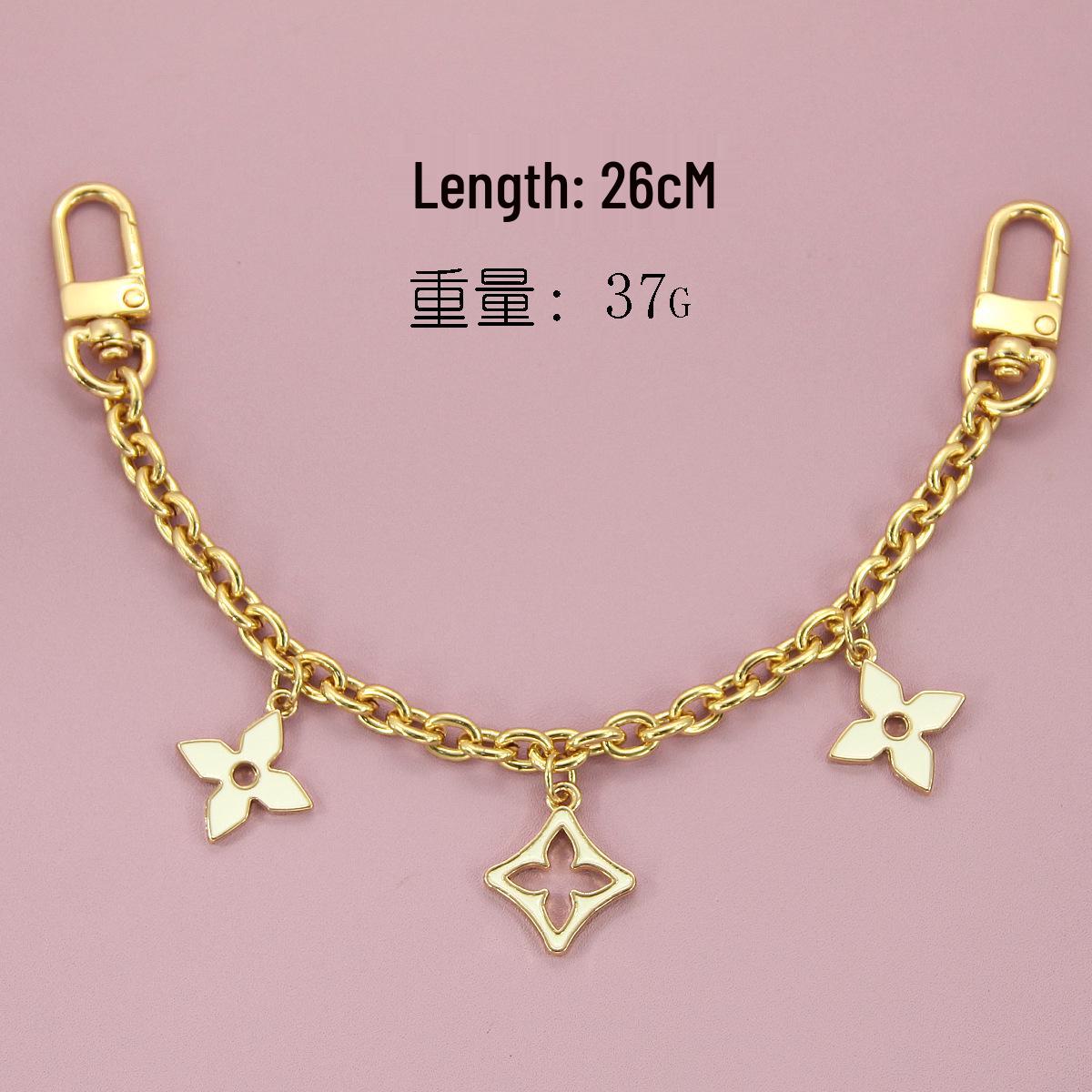 Floral Chain Bag Strap Extender - Cross-border Metal Shoulder & Underarm Bag Accessory
Floral Chain Bag Strap Extender - Cross-border Metal Shoulder & Underarm Bag Accessory