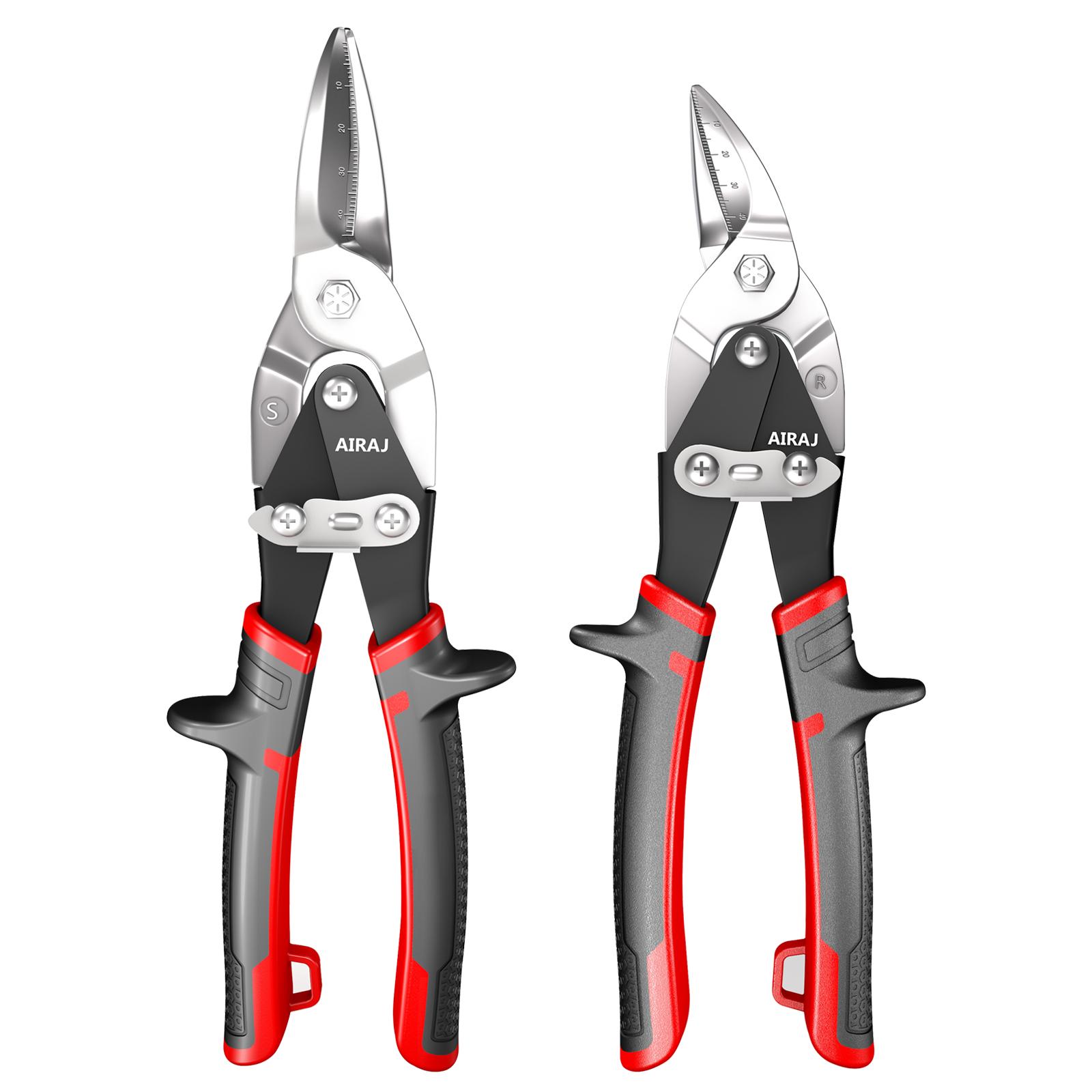 AIRAJ Aviation Scissor Tin Snips Metal Sheet Cutting Snip Cutter Multi-directional Scissors Industrial Professional Hand Tool
AIRAJ Aviation Scissor Tin Snips Metal Sheet Cutting Snip Cutter Multi-directional Scissors Industrial Professional Hand Tool