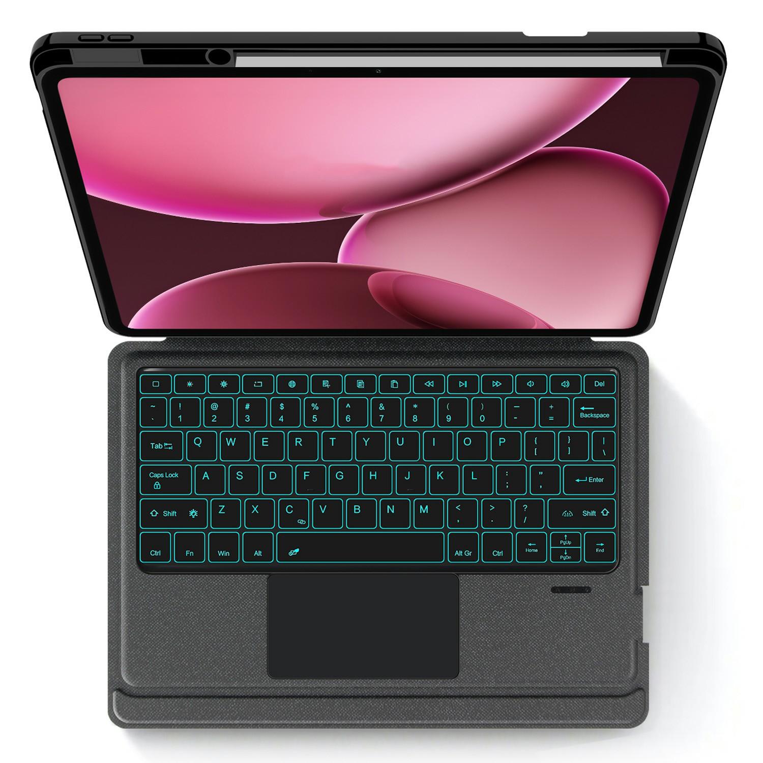 For Oppo Pad 4 Pro Leather Case+Bluetooth-Compatible Keyboard with Backlight Trackpad A
For Oppo Pad 4 Pro Leather Case+Bluetooth-Compatible Keyboard with Backlight Trackpad A