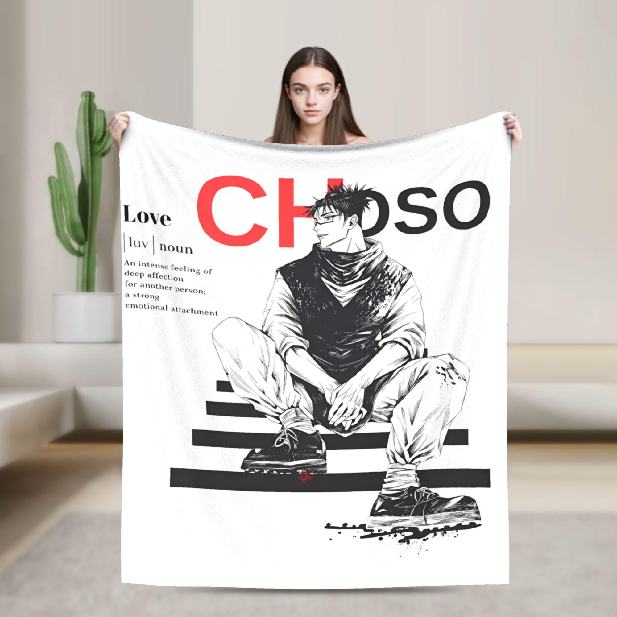Choso Knitted Blanket Kaisens Anime Fuzzy Throw Blanket Summer Air Conditioning Printed Lightweight Bedsprea 100x150cm
Choso Knitted Blanket Kaisens Anime Fuzzy Throw Blanket Summer Air Conditioning Printed Lightweight Bedsprea 100x150cm