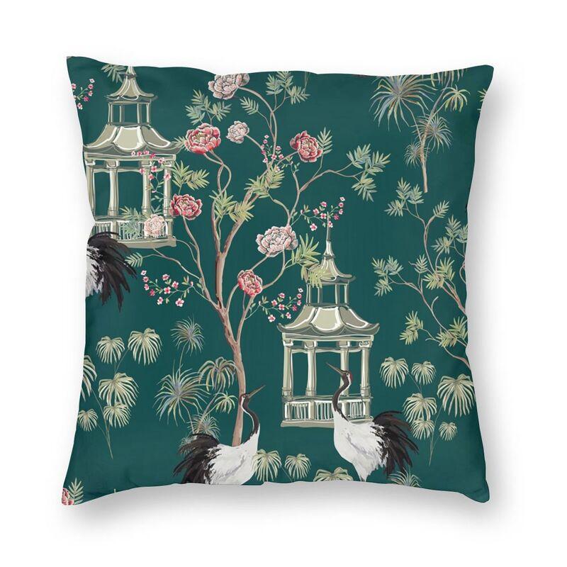 Chinoiserie Fengshui Восточный цветочный узор Зеленый чехол для подушки 45x45 Домашний декор 3D-печать Наволочка для гостиной
Chinoiserie Fengshui Восточный цветочный узор Зеленый чехол для подушки 45x45 Домашний декор 3D-печать Наволочка для гостиной