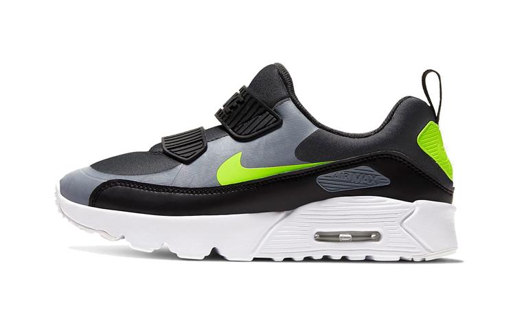 Nike Air Max Tiny 90 Synthetic Leather Cushioning Low top Running Shoes Cool Gray Yellow Children Aged 3 7 Years Old 881927-019 28
Nike Air Max Tiny 90 Synthetic Leather Cushioning Low top Running Shoes Cool Gray Yellow Children Aged 3 7 Years Old 881927-019 28