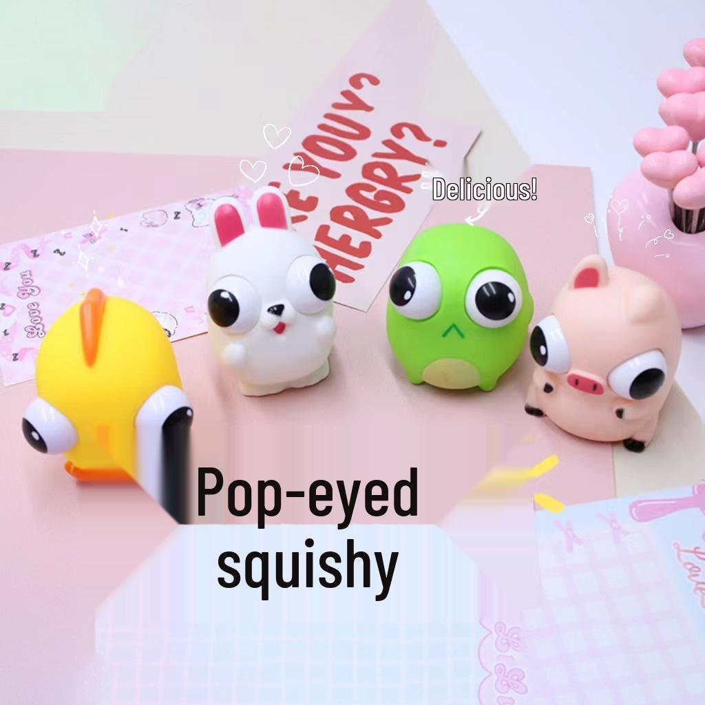 Creative Staring Eyes Prank Rabbit Squeeze Toy - Novelty Decompression Artifact Staring Eyes Cute Bear
Creative Staring Eyes Prank Rabbit Squeeze Toy - Novelty Decompression Artifact Staring Eyes Cute Bear